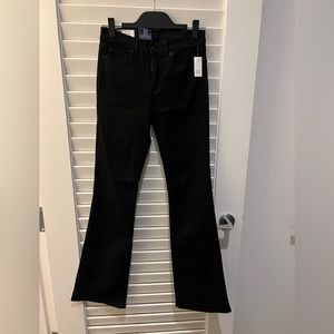 Gap black boot cut jeans